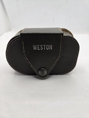 Vintage Weston Master III Exposure Meter 737 With Leather Case 3 Light DayStrom